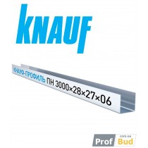Купить Профиль КНАУФ UD 28/27 (0,60 мм), 3м 