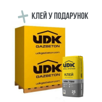 Купить Газобетон UDK (ЮДК) (паллета 1,8м3)