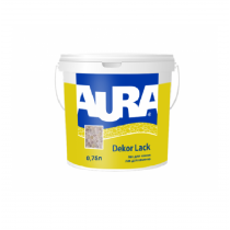 Купить Лак фасадный Aura Dekor Lack Белый, 0,75 л - акриловый водоразбавимый лак для камня, после высыхания бесцветный