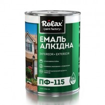 Купить Эмаль Rolax ПФ-115 красная, 2.8 кг