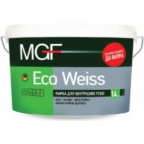 Купить Краска дисперсионная MGF Eco-Weiss М1, 1.4 кг