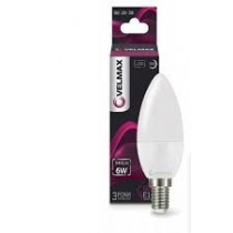 Купить LED Лампа VELMAX C37 4W E14 3000K 360Lm 00-20-35