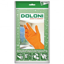 Купить 4544 Перчатки 'Doloni' универсальные хоз. латекс "S"