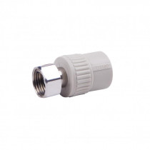 Купить Муфта PPR Alfa Plast с накидной гайкой 20х1/2" ВР
