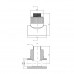 Тройник PPR Alfa Plast 20х1/2" НР