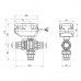 Кран шаровой зонный Icma 3/4" №344