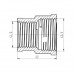 Муфта SD Forte 1/2" ВВ хром SF357H2015