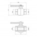 Кран кульовий PPR Alfa Plast 25