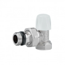 Купити Кран радіаторний Icma 1/2" з антипротіканням кутовий без ручки №805+940