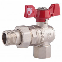 Купити Кран кульовий "Американка" SD Forte 3/4" кутовий SF221W20