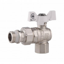 Купити Кран кульовий "Американка" SD Forte 3/4" з антипротіканням кутовий SF223W20