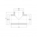 Трійник PPR Alfa Plast 50