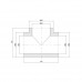 Трійник PPR Alfa Plast 63