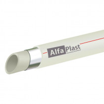 Купить Труба PPR Alfa Plast PPR/AL/PPR армированная алюминием 63