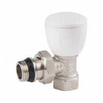 Купити Кран радіаторний SD Forte Powerful 1/2" з антипротіканням кутовий SF232W15