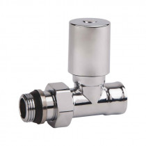 Купити Кран радіаторний SD Forte 1/2" з антипротіканням прямий хром SF237W15