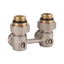 Купити Кран кульовий SD Forte 3/4"х1/2" для радіатора нижній кутовий SF250W15