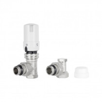 Купити Комплект термостатичний SD Plus 1/2" для радіатора кутовий SD352W15