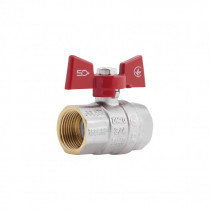 Купить Кран шаровой SD Plus 3/4" ВР для воды (бабочка) SD602NW20PN40