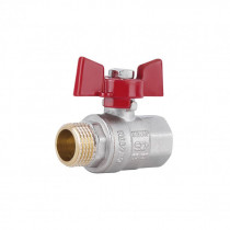 Купити Кран кульовий SD Plus 1/2" ВЗ для води (метелик) SD607NW15PN40