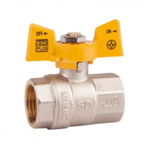 Купити Кран кульовий SD Plus 3/4" ВР для газу (метелик) SD602NG20PN40