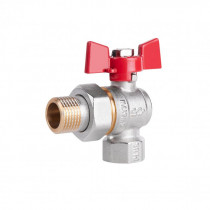 Купити Кран кульовий "Американка" SD Plus 1/2" ВЗ кутовий SD222NW15PN40