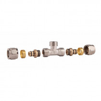 Купить Тройник обжимной SD Forte 16х1/2"х16 НР SF178W161516