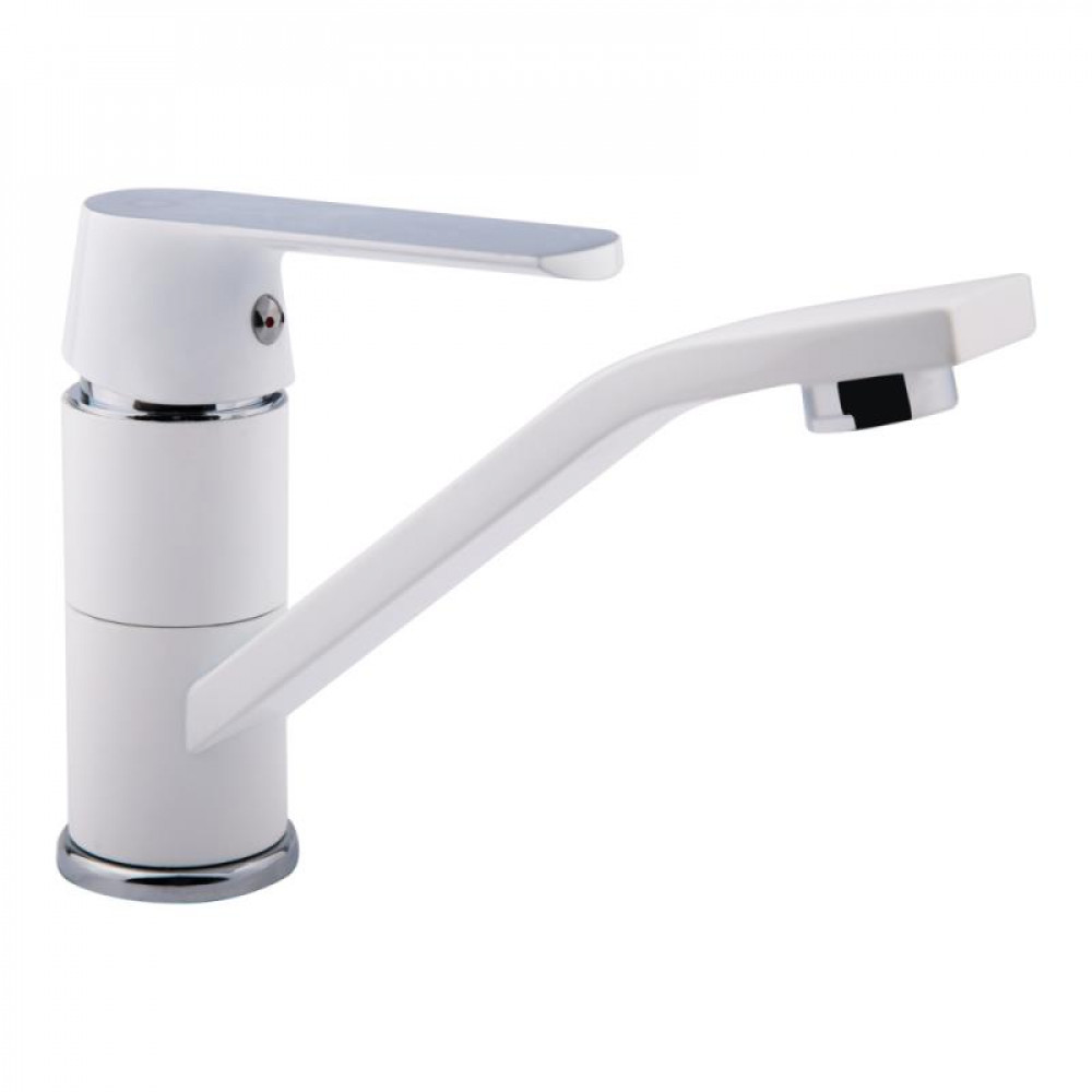 Купить Смеситель для кухни Qtap Fresh QTFREWCR003M White