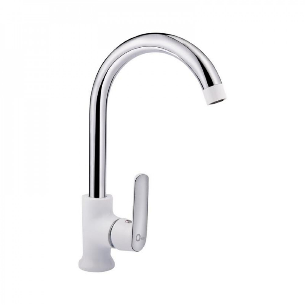 Купить Смеситель для кухни Qtap Fresh QTFREWCR007F Chrome/White