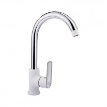 Купити Змішувач для кухні Qtap Fresh QTFREWCR007F Chrome/White