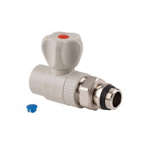 Купити Кран кульовий радіаторний PPR Thermo Alliance 20х1/2" прямий