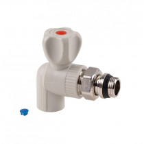Купити Кран кульовий радіаторний PPR Thermo Alliance 20х1/2" кутовий