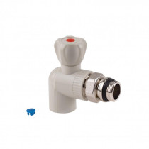 Купити Кран кульовий радіаторний PPR Thermo Alliance 25х3/4" кутовий