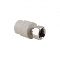 Купити Муфта PPR Thermo Alliance з накидною гайкою 20х1/2"