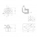Уголок PPR Thermo Alliance настенный 20х1/2" ВР