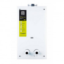 Купить Колонка газовая дымоходная Thermo Alliance JSD20-10GE 10 л панель из стекла White