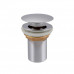 Донний клапан для раковини Qtap Liberty округлий QTLIBCRML03 Chrome