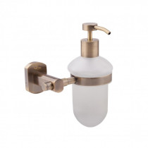 Купить Дозатор для жидкого мыла Qtap Liberty настенный QTLIBANT1152 Antic Bronze