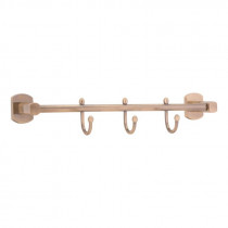 Купить Тримач для рушника Qtap Liberty 3 гачка 365 мм QTLIBANT11543 Antic Bronze