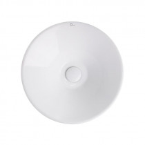 Купить Раковина-чаша Qtap Amazon 425х425х155 White с донным клапаном QT0211K70W