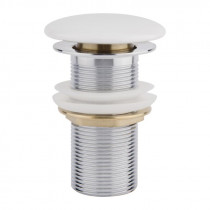 Купить Донный клапан для раковины Qtap F008 70х70х120 White