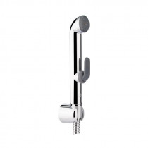 Купить Набор для гигиенического душа Qtap Inspai-Varius округлый QTSETCRMA021 Chrome/Grey (Set)