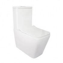 Купити Унітаз-компакт Qtap Crow безобідковий з сідінням Soft-close QT05222170W