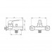 Смеситель для ванны Brinex 35B 006
