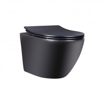 Купити Унітаз підвісний Qtap Robin New безобідковий з сідінням Soft-close QT1333046ENRMB
