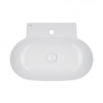 Купити Раковина Qtap Cardinal 565х400х130 White з донним клапаном QT0411K177W