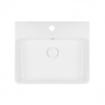 Купити Раковина Qtap Nando 500х420х130 White з донним клапаном QT1211K404AW