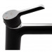 Смеситель для раковины Qtap Grand QTGRABCR001F Black Matt