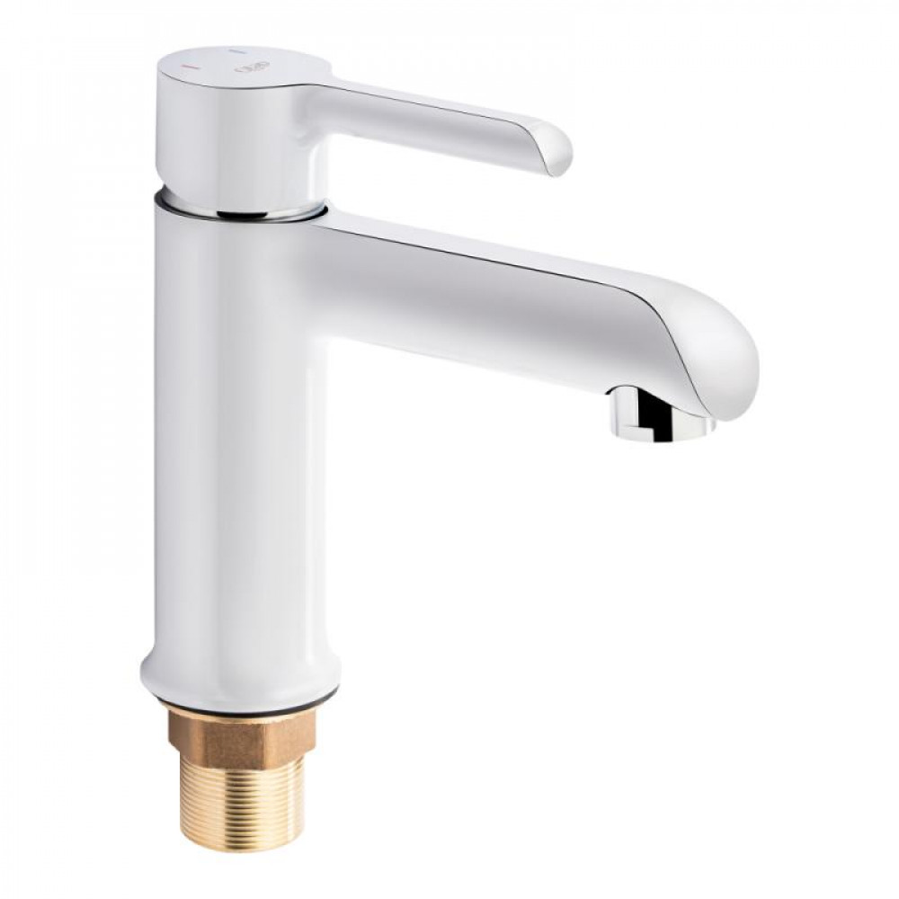 Купить Смеситель для раковины Qtap Grand QTGRAWCR001F White