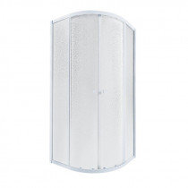 Купити Душова кабіна Qtap Presto WHI1099AP5 90х90 см, скло Pear 5 мм без піддона